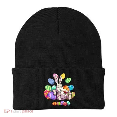 Funny Easter rabbit Easter Bunny Beanie