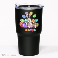 Funny Easter rabbit Easter Bunny Tumbler thumb 0