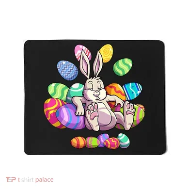 Funny Easter rabbit Easter Bunny Mousepad