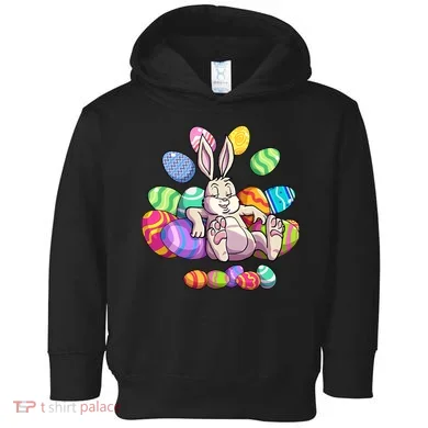 Funny Easter rabbit Easter Bunny Toddler Hoodie