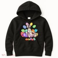 Funny Easter rabbit Easter Bunny Kids Hoodie thumb 0
