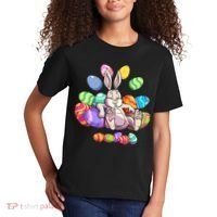 Funny Easter rabbit Easter Bunny Kids T-Shirt thumb 2
