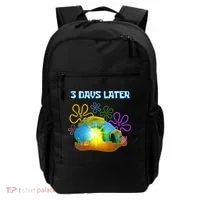 Funny Easter Resurrection Three Days Later Backpack thumb 0