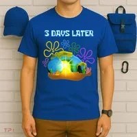 Funny Easter Resurrection Three Days Later T-Shirt thumb 6