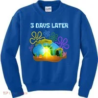 Funny Easter Resurrection Three Days Later Kids Sweatshirt thumb 0