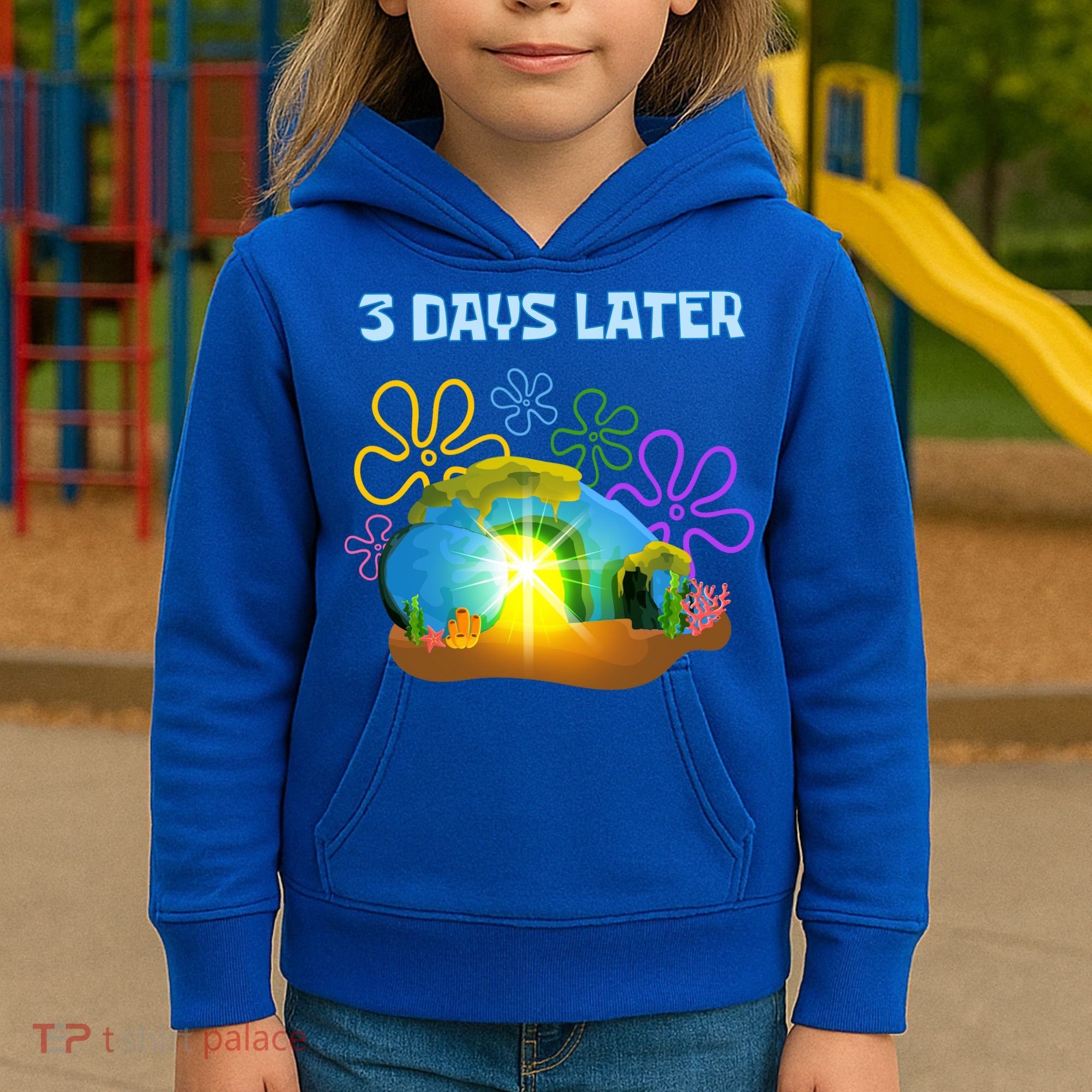 Funny Easter Resurrection Three Days Later Kids Hoodie