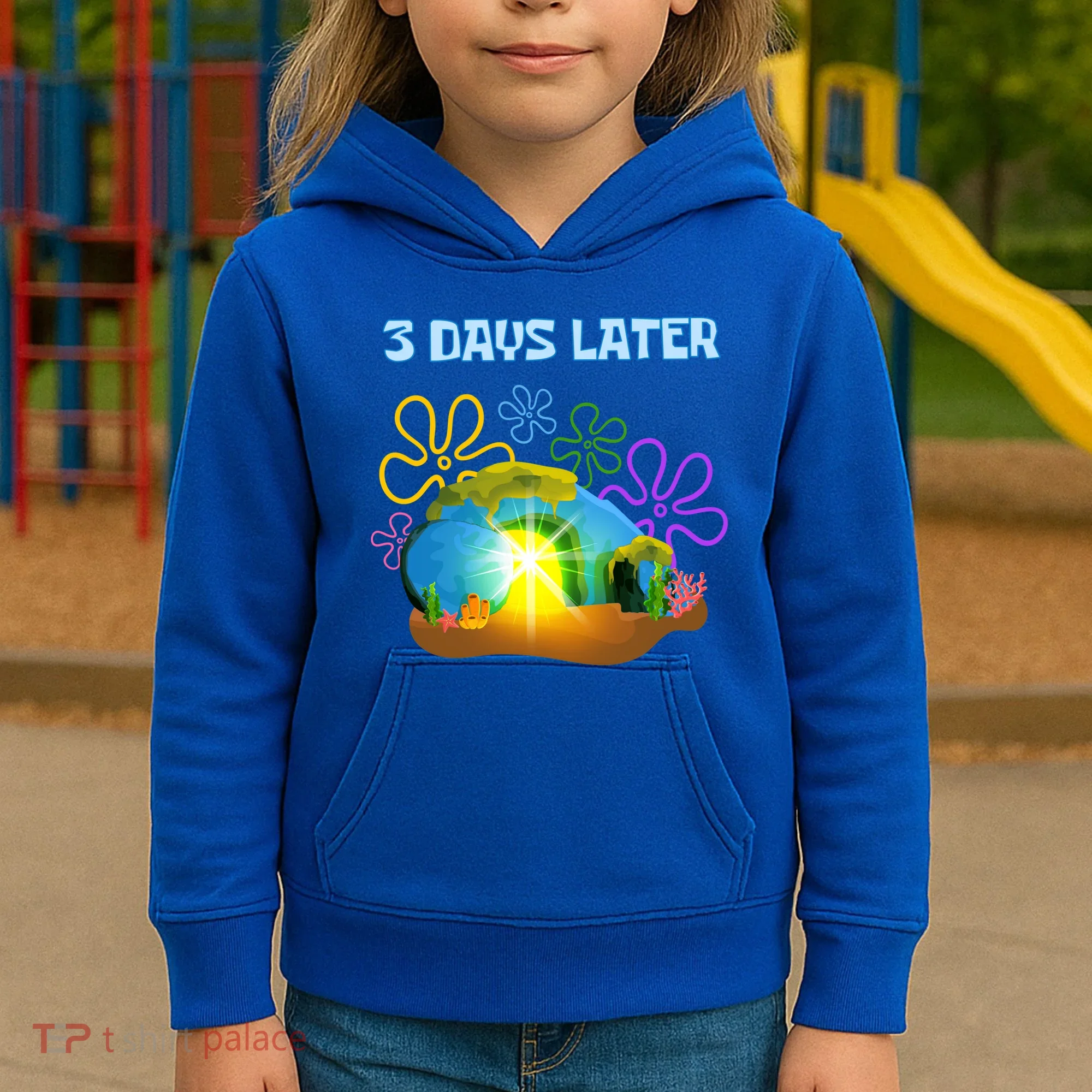 Funny Easter Resurrection Three Days Later Kids Hoodie