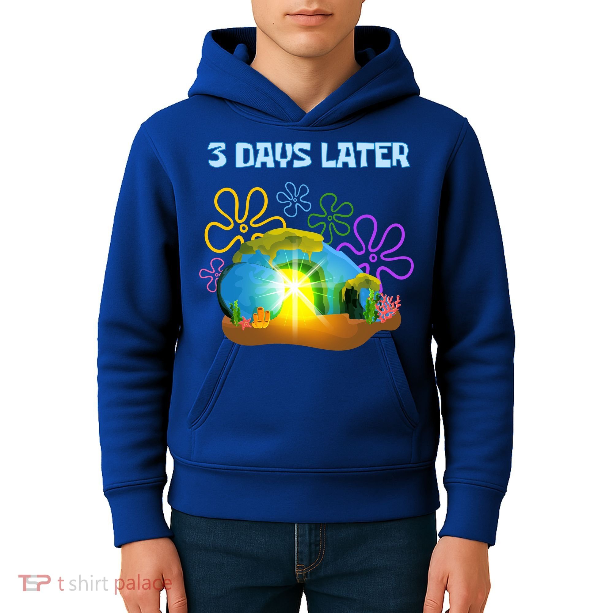 Funny Easter Resurrection Three Days Later Kids Hoodie