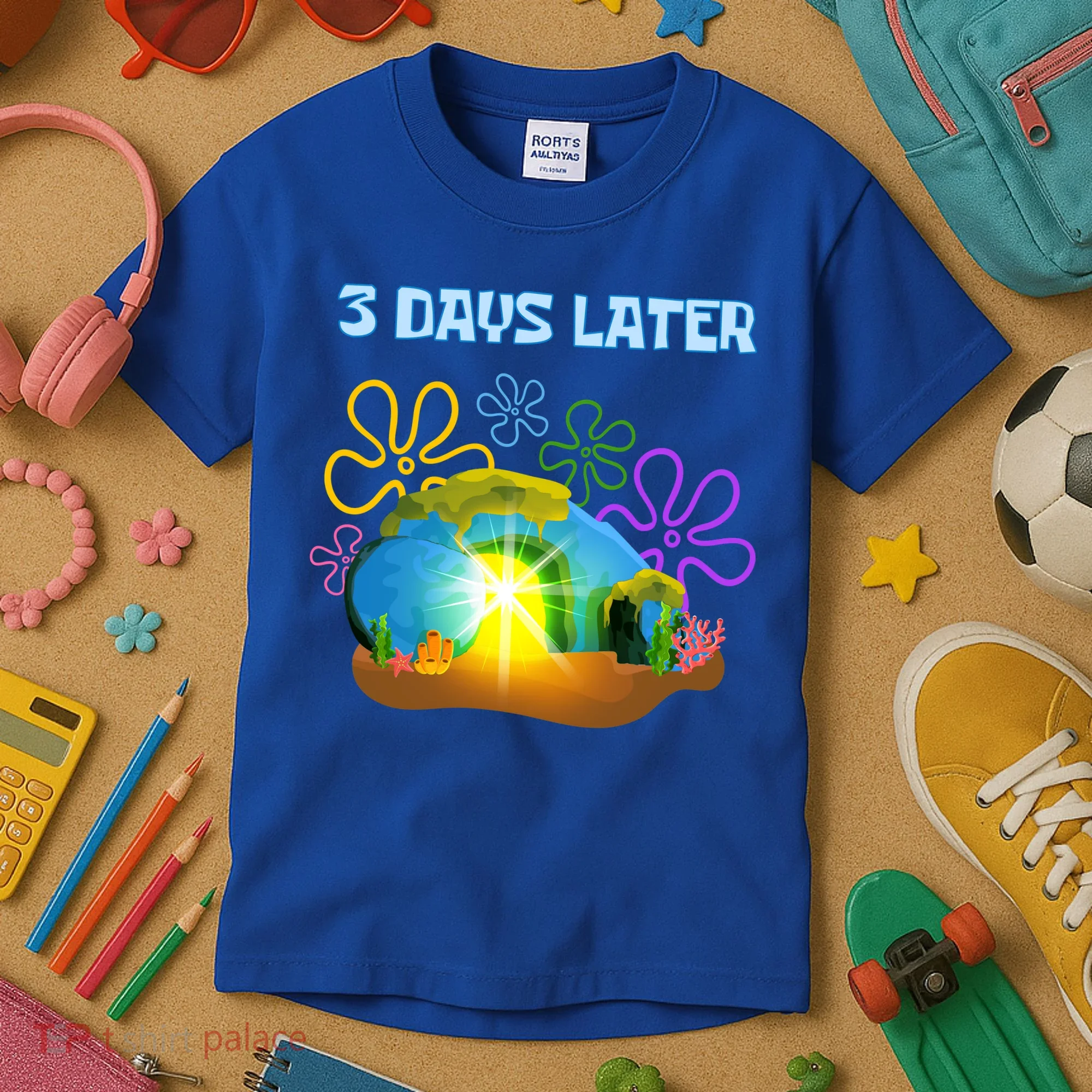 Funny Easter Resurrection Three Days Later Kids T-Shirt