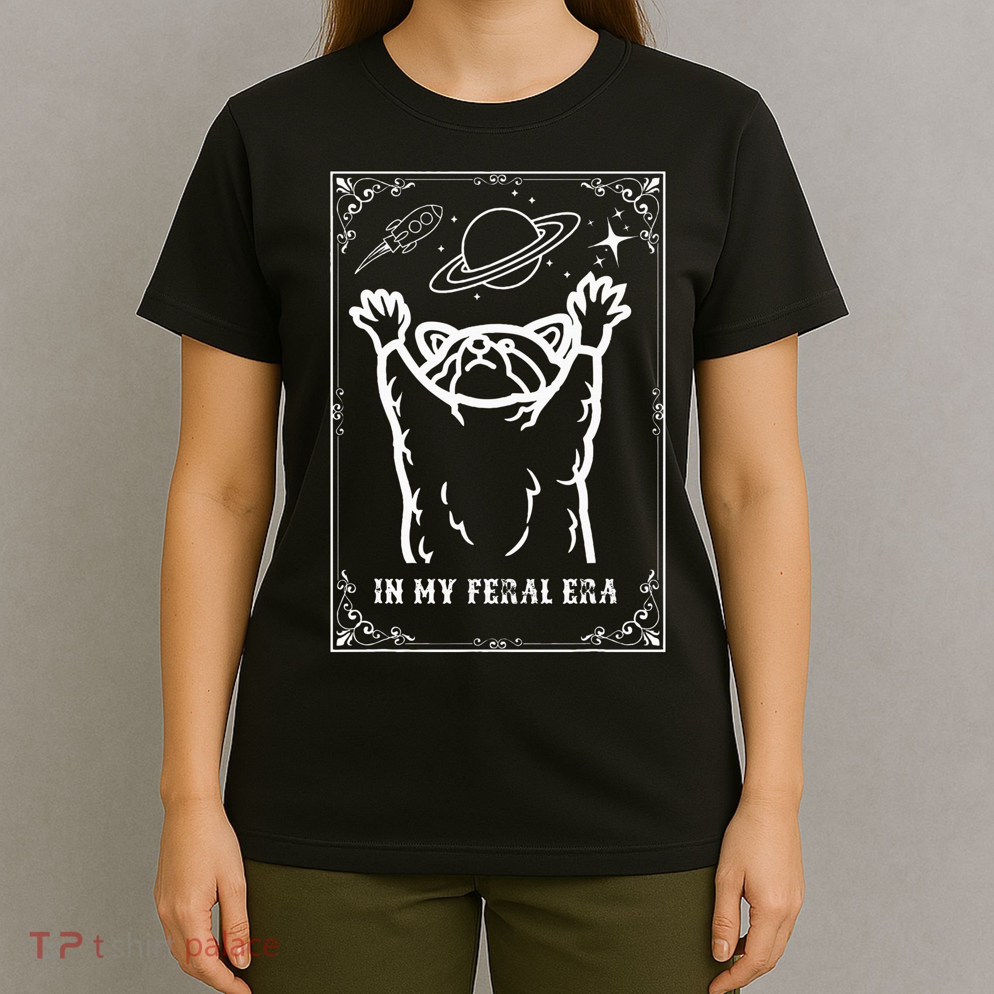 Feral Era Raccoon Cosmic Adventure T-Shirt
