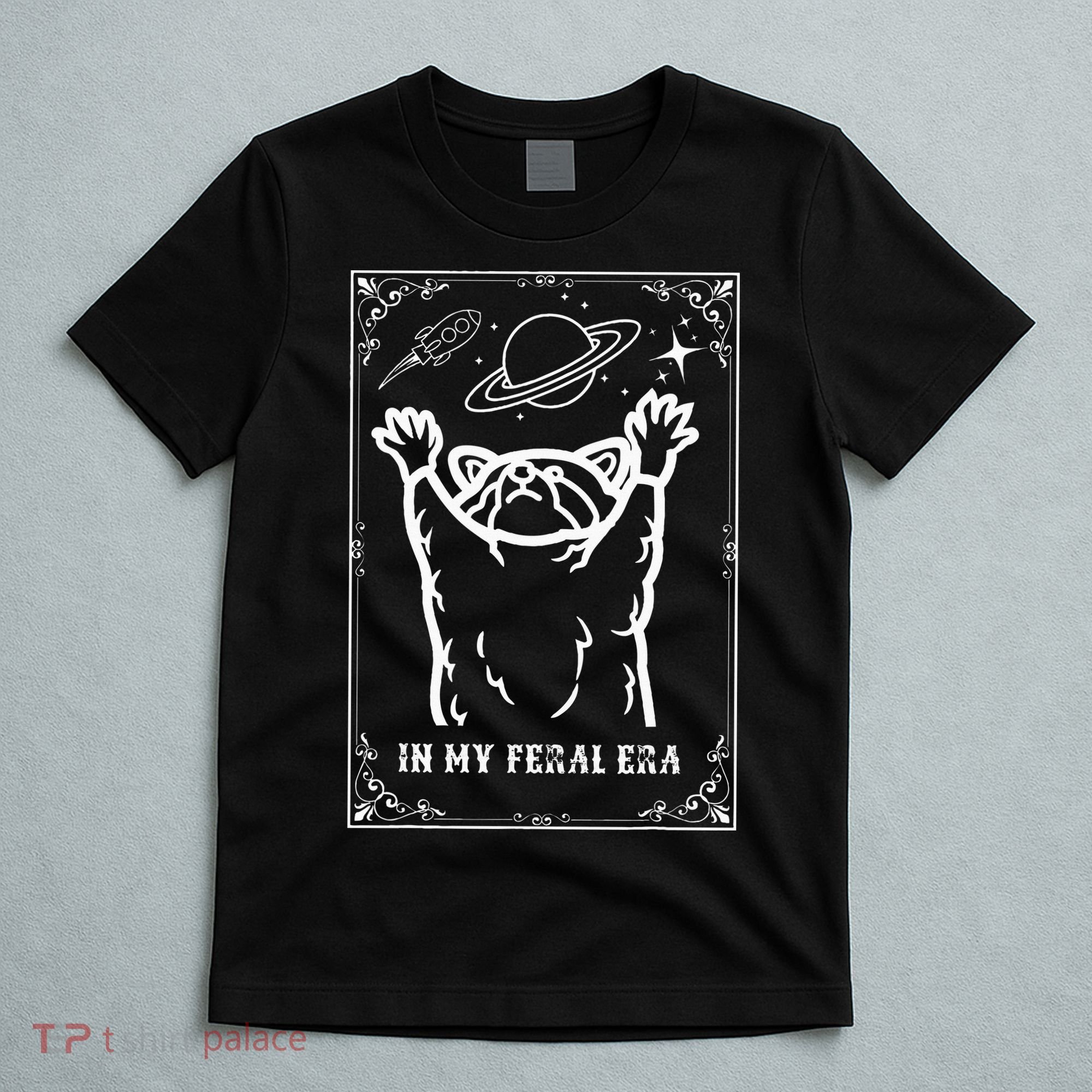 Feral Era Raccoon Cosmic Adventure T-Shirt
