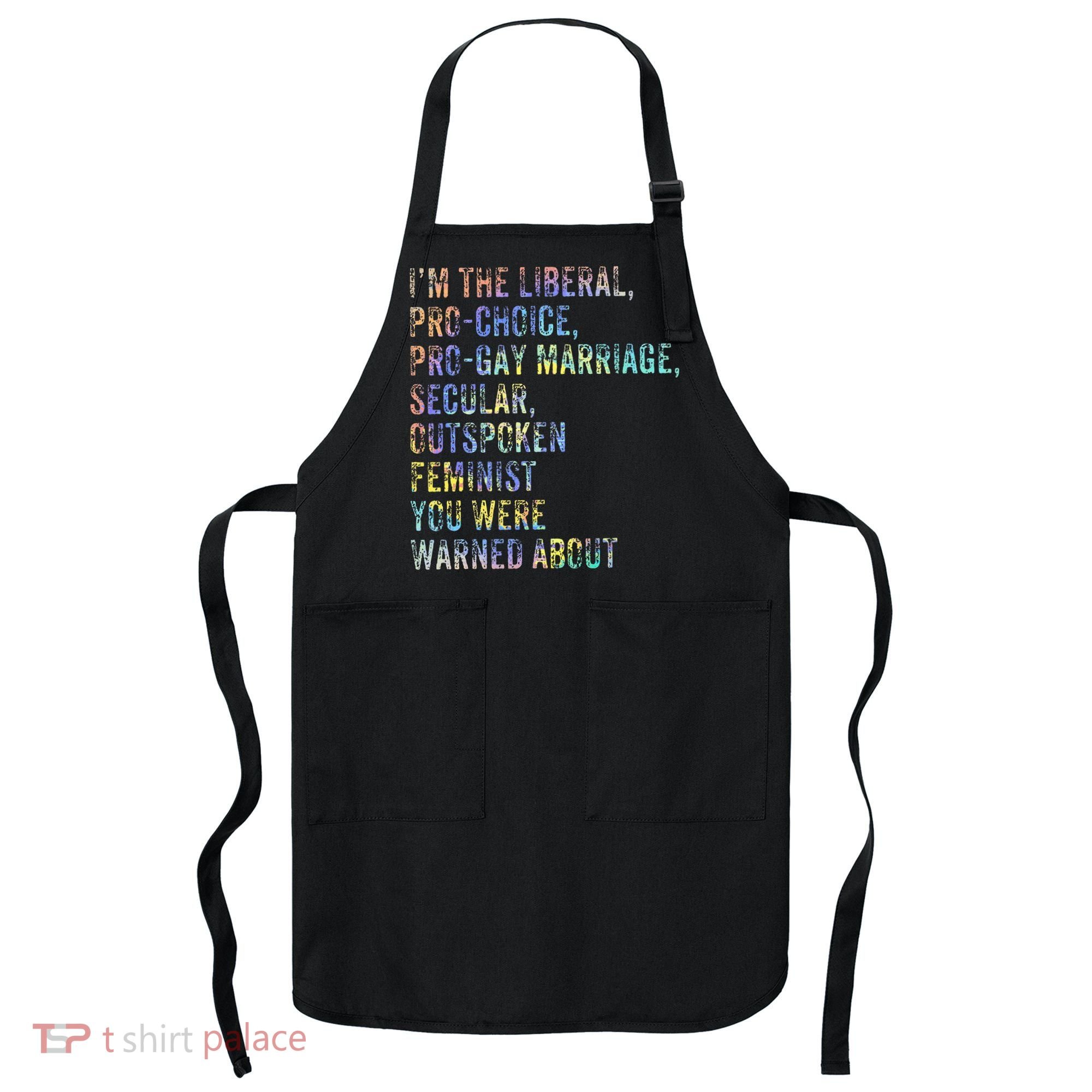 Feminist Empowerment Rights Social Justice March Apron