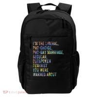 Feminist Empowerment Rights Social Justice March Backpack thumb 0