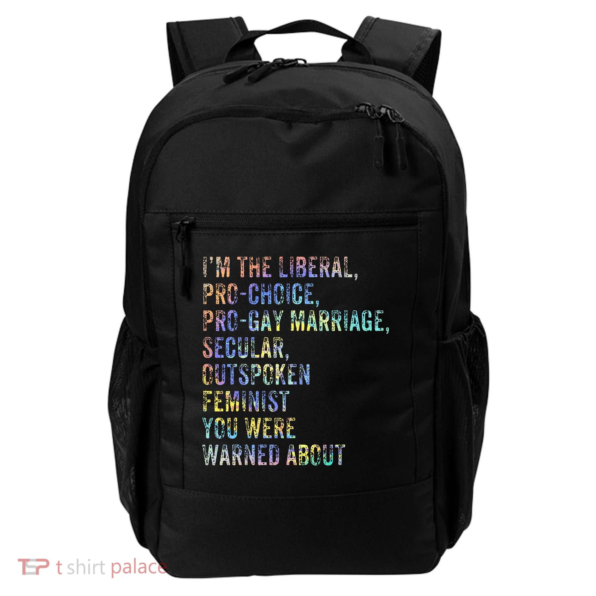 Feminist Empowerment Rights Social Justice March Backpack