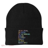 Feminist Empowerment Rights Social Justice March Beanie thumb 0