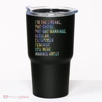 Feminist Empowerment Rights Social Justice March Tumbler thumb 0