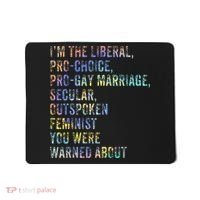 Feminist Empowerment Rights Social Justice March Mousepad thumb 0