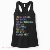 Feminist Empowerment Rights Social Justice March Women's Tank Top thumb 0