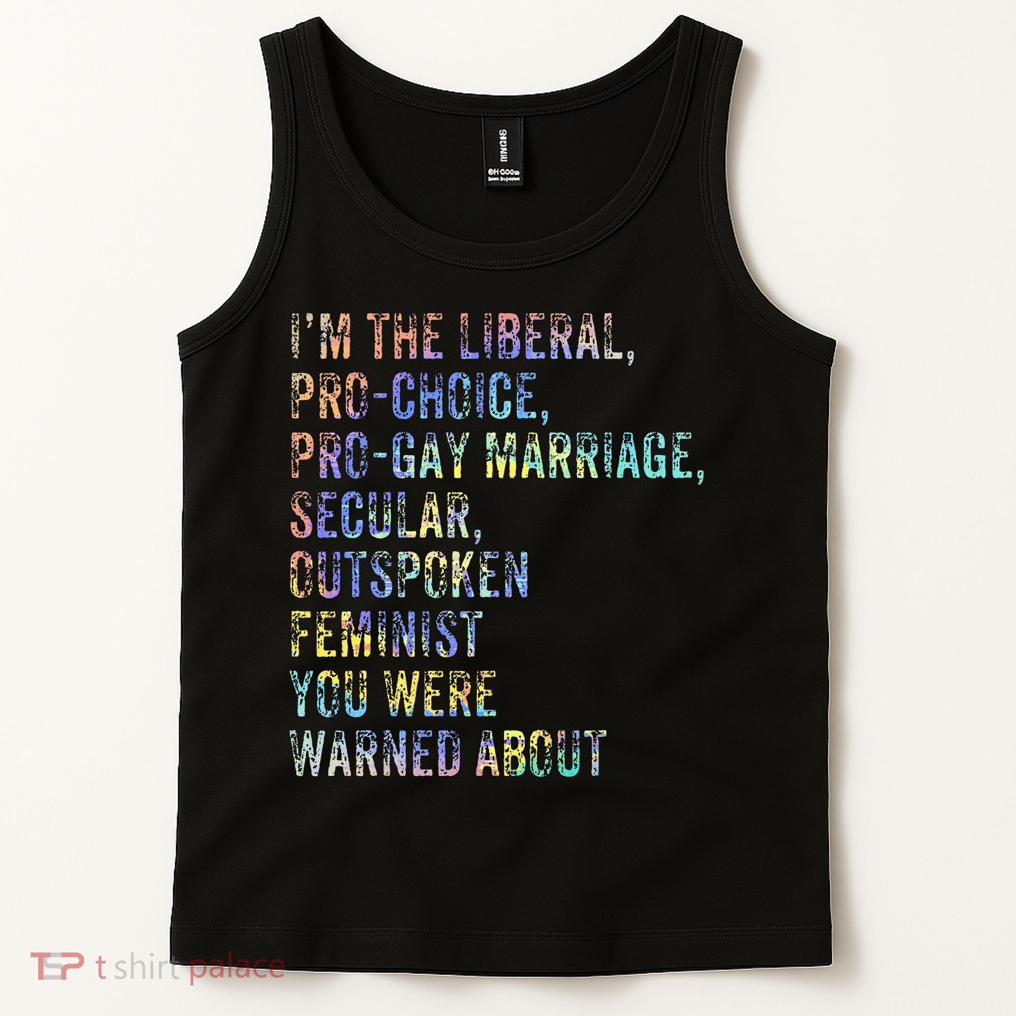 Feminist Empowerment Rights Social Justice March Tank Top