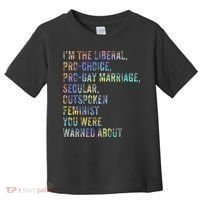 Feminist Empowerment Rights Social Justice March Toddler T-Shirt thumb 0