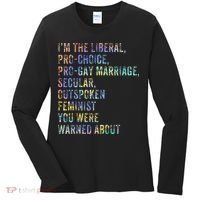 Feminist Empowerment Rights Social Justice March Women's Long Sleeve Shirt thumb 0