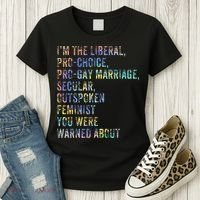 Feminist Empowerment Rights Social Justice March Women's T-Shirt thumb 3