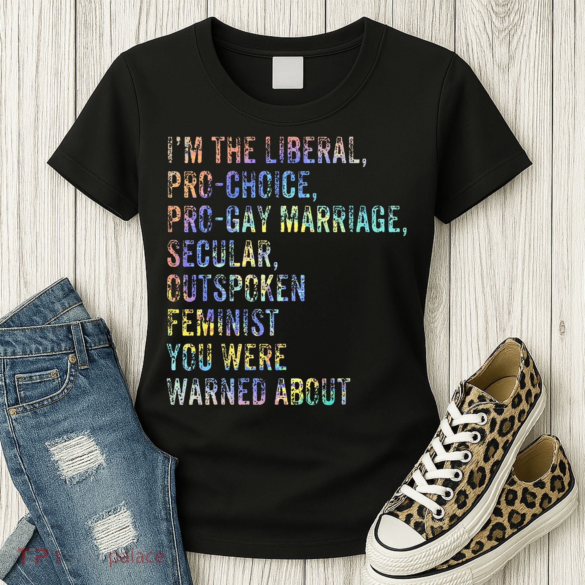 Feminist Empowerment Rights Social Justice March Women's T-Shirt