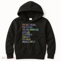 Feminist Empowerment Rights Social Justice March Kids Hoodie thumb 0