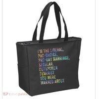 Feminist Empowerment Rights Social Justice March Tote Bag thumb 2
