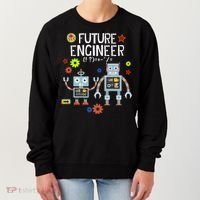 Future Engineer Robotics Robot Costume For Adults & Kids Women's Sweatshirt thumb 0