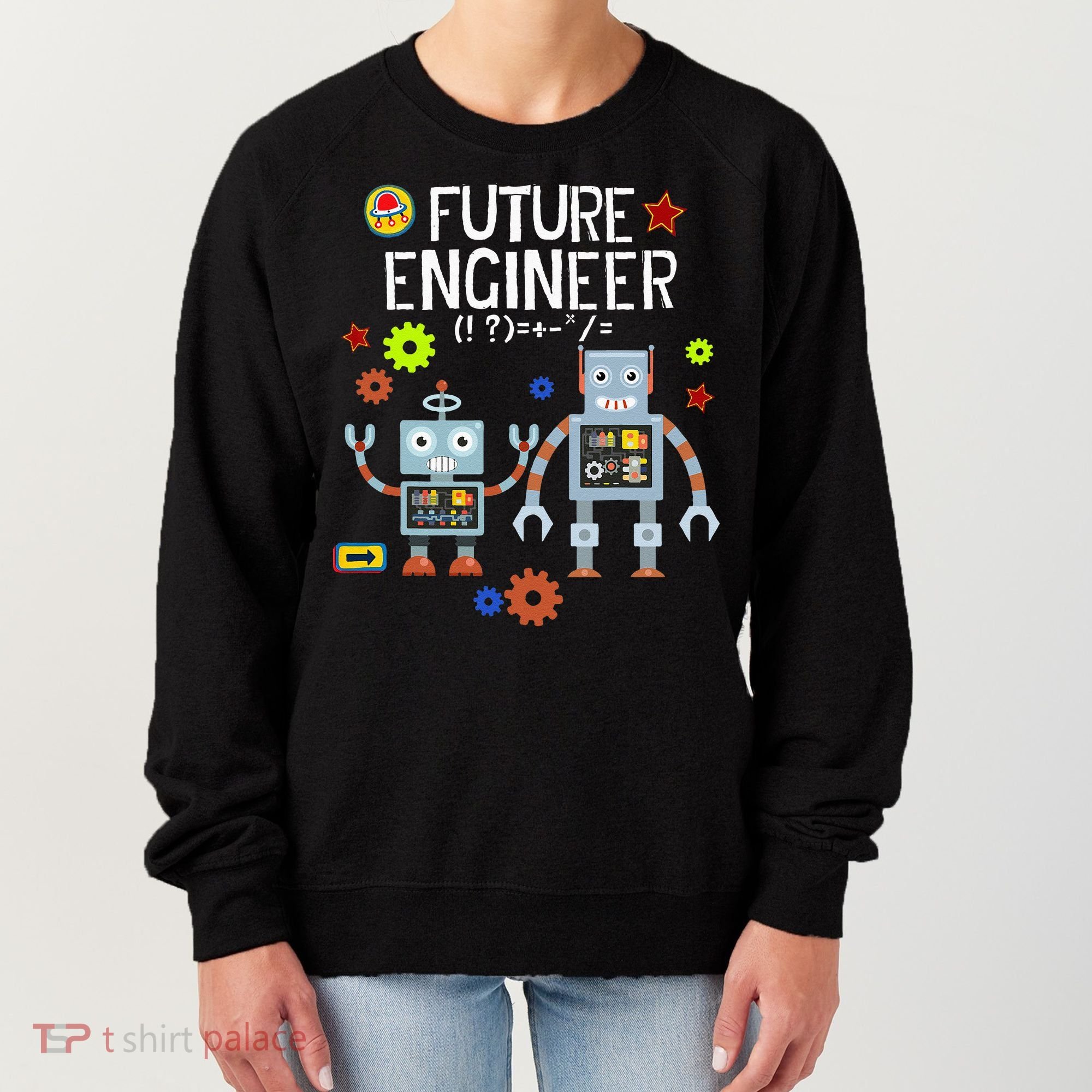 Future Engineer Robotics Robot Costume For Adults & Kids Women's Sweatshirt
