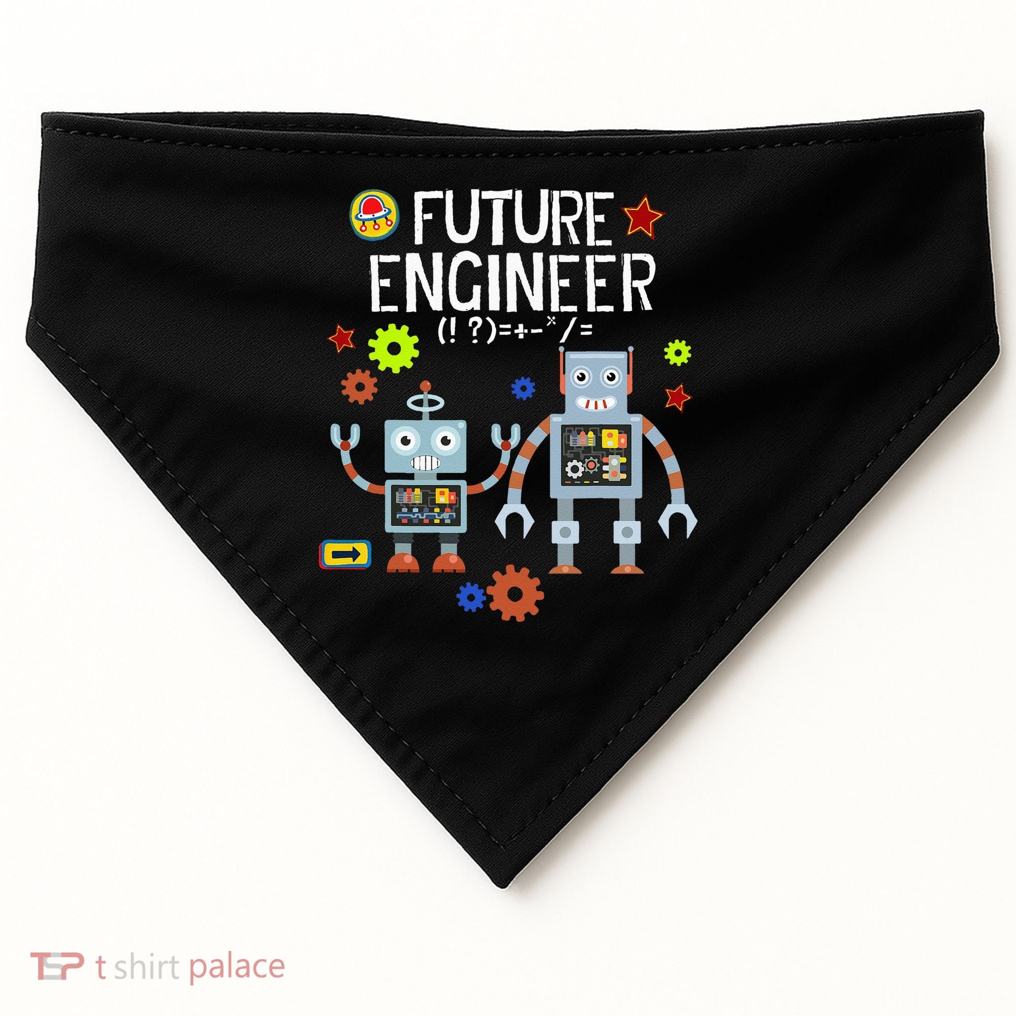 Future Engineer Robotics Robot Costume For Adults & Kids USA-Made Doggie Bandana