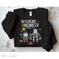 Future Engineer Robotics Robot Costume For Adults & Kids Sweatshirt thumb 2