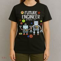 Future Engineer Robotics Robot Costume For Adults & Kids T-Shirt thumb 4