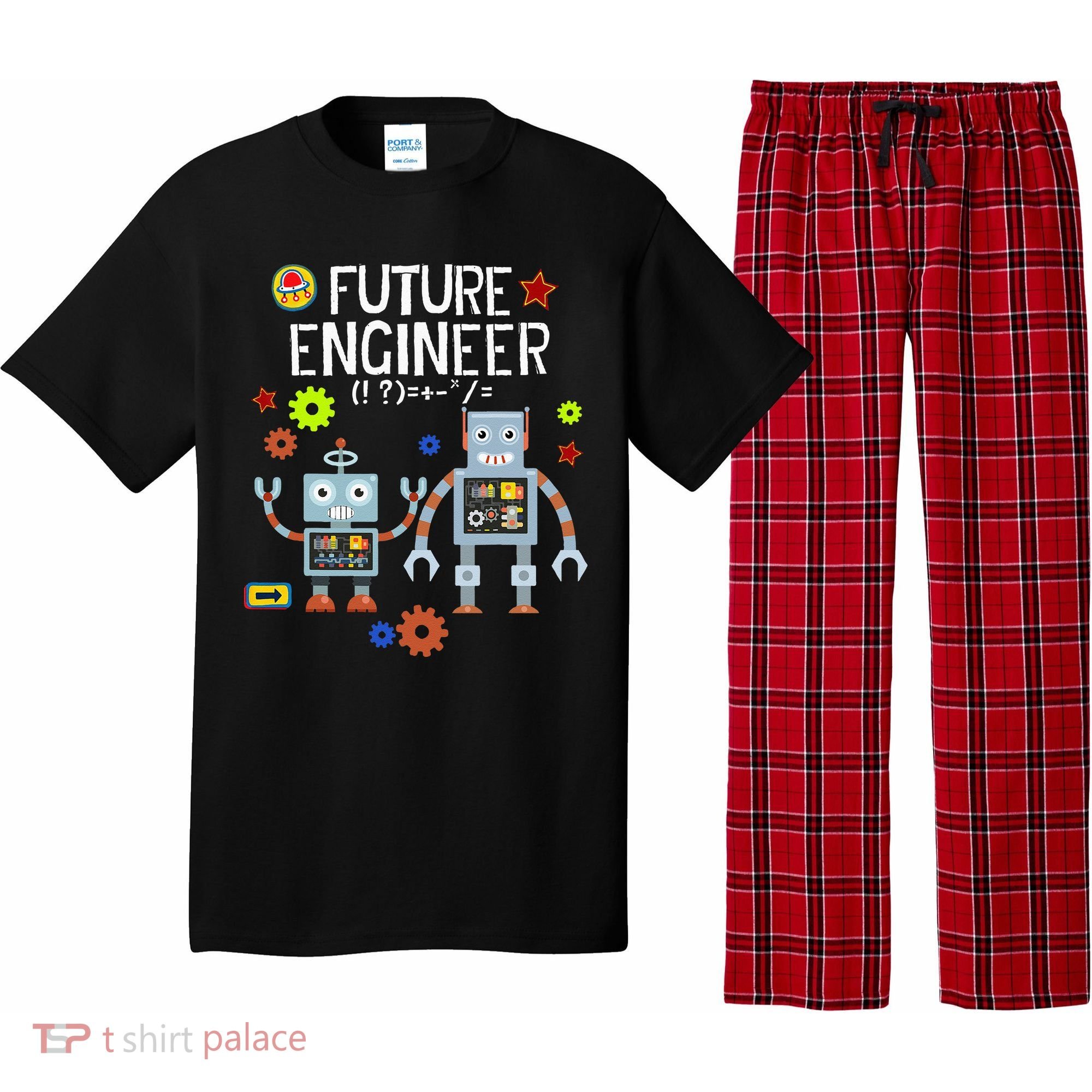 Future Engineer Robotics Robot Costume For Adults & Kids Pajama Set