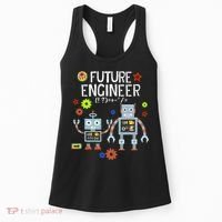 Future Engineer Robotics Robot Costume For Adults & Kids Women's Tank Top thumb 0