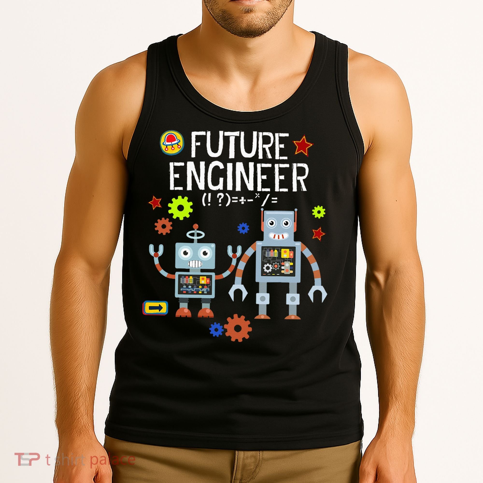 Future Engineer Robotics Robot Costume For Adults & Kids Tank Top