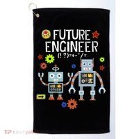 Future Engineer Robotics Robot Costume For Adults & Kids Golf Towel thumb 0