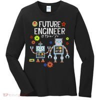 Future Engineer Robotics Robot Costume For Adults & Kids Women's Long Sleeve Shirt thumb 0