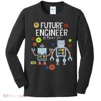 Future Engineer Robotics Robot Costume For Adults & Kids Kids Long Sleeve Shirt thumb 0