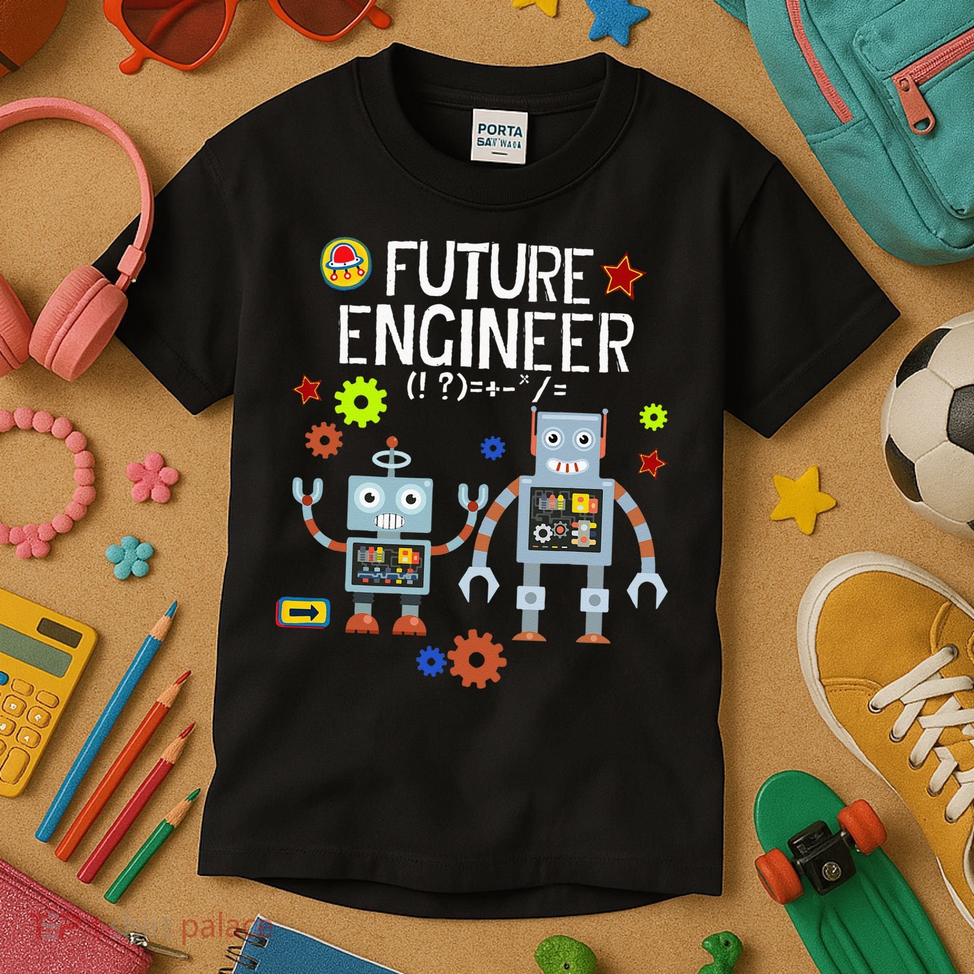 Future Engineer Robotics Robot Costume For Adults & Kids Kids T-Shirt
