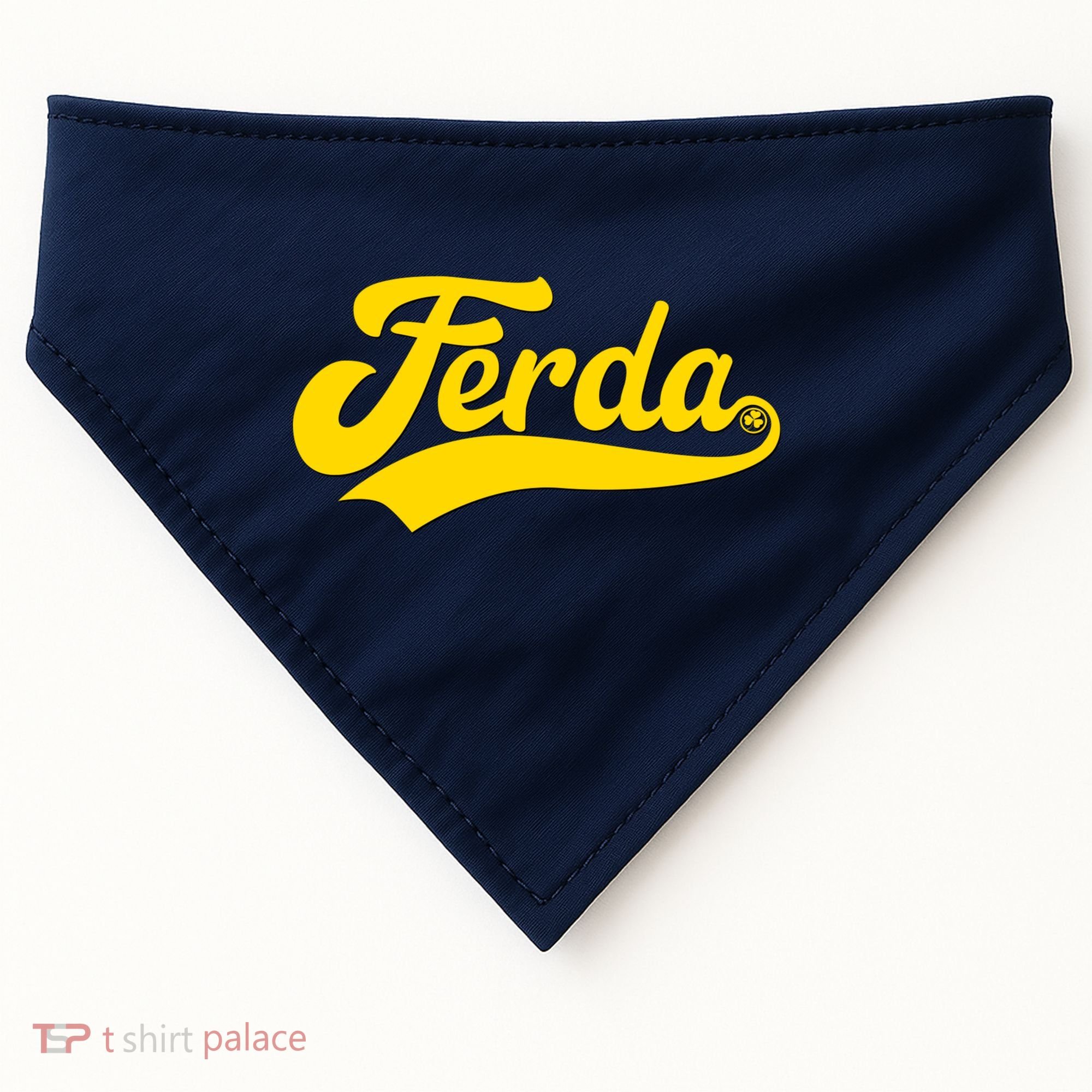 Ferda Logo Hockey Irish USA-Made Doggie Bandana