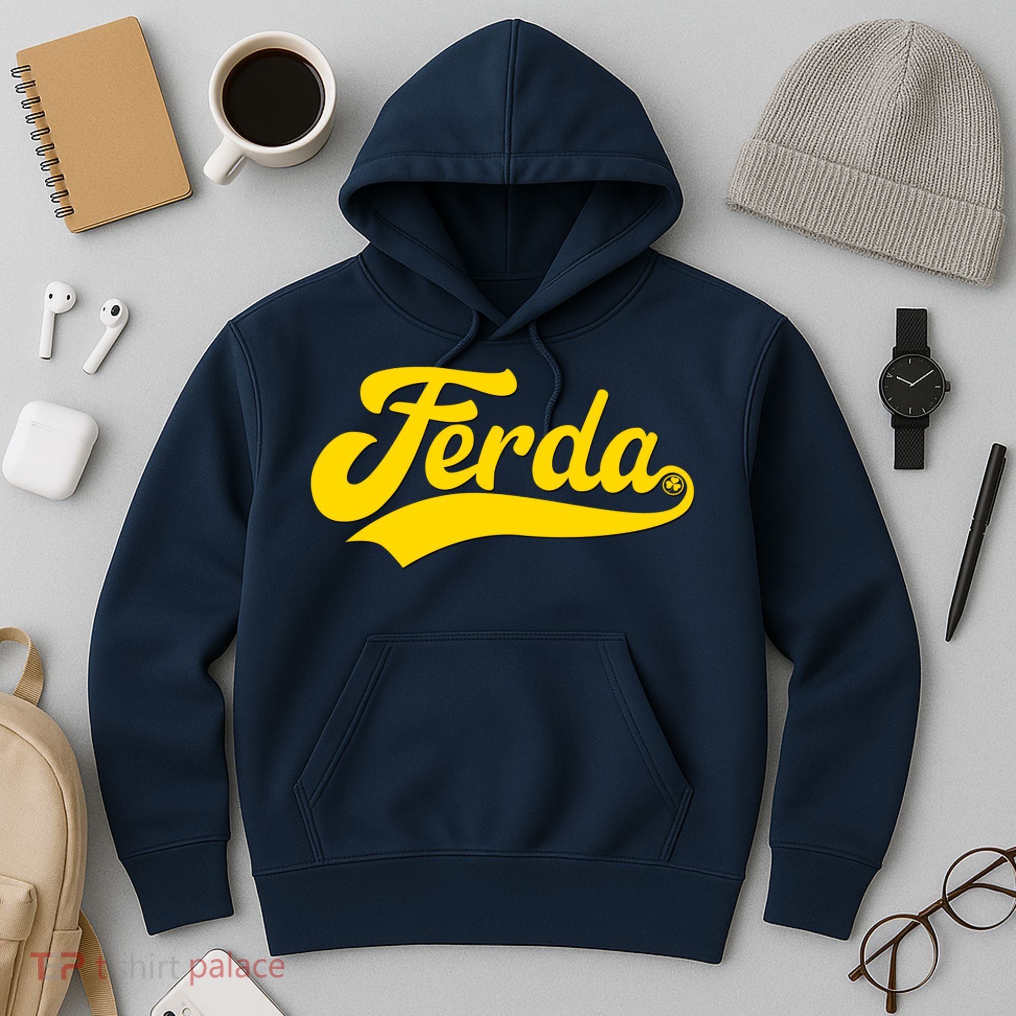 Ferda Logo Hockey Irish Hoodie