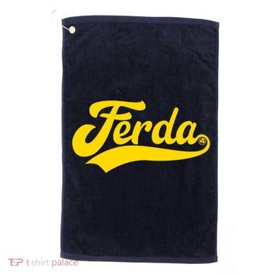 Ferda Logo Hockey Irish Golf Towel