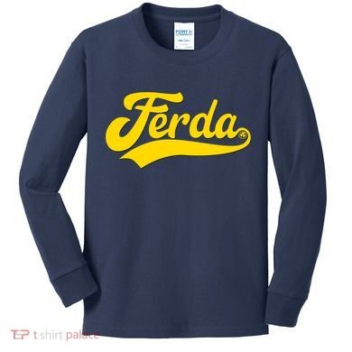 Ferda Logo Hockey Irish Kids Long Sleeve Shirt