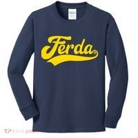 Ferda Logo Hockey Irish Kids Long Sleeve Shirt thumb 0