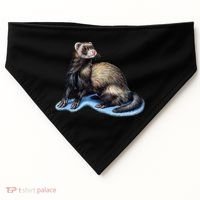 Ferret Wildlife USA-Made Doggie Bandana thumb 0