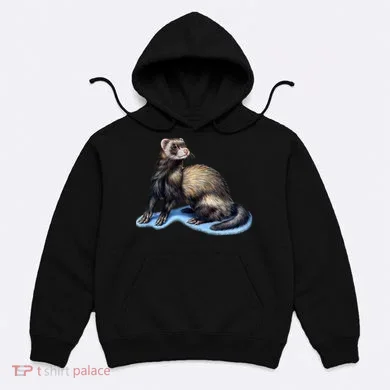 Ferret Wildlife Hoodie