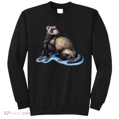 Ferret Wildlife Sweatshirt