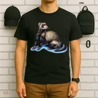 Ferret Wildlife T-Shirt thumb 6